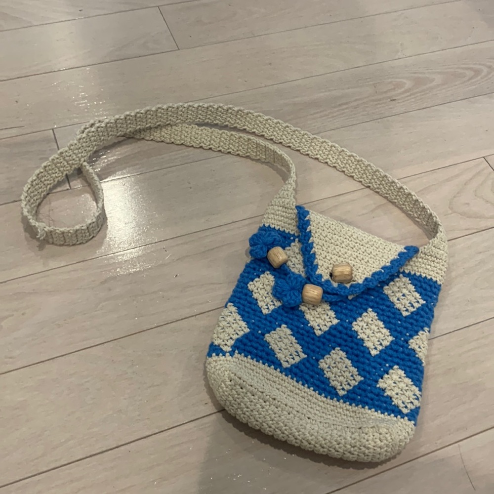 Crossbody Knit Bag